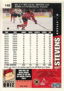 1996-97 UD Collector's Choice # 148 Scott Stevens 1