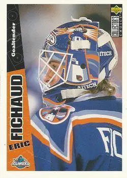 1996-97 UD Collector's Choice # 155 Eric Fichaud