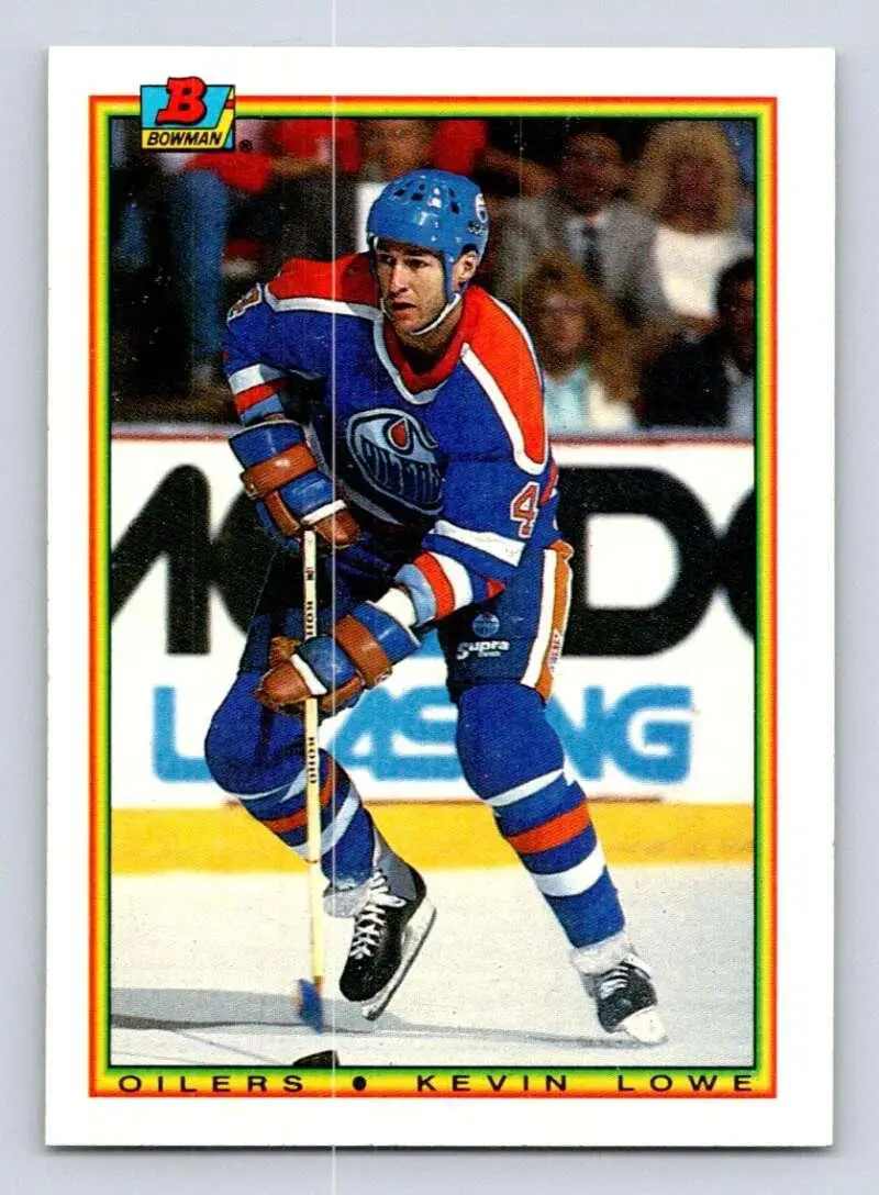 1990-91 BOWMAN # 198 Kevin Lowe