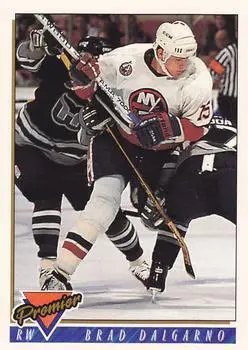 1993-94 TOPPS Premier # 223 Brad Dalgarno