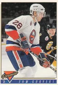 1993-94 TOPPS Premier # 279 Tom Kurvers