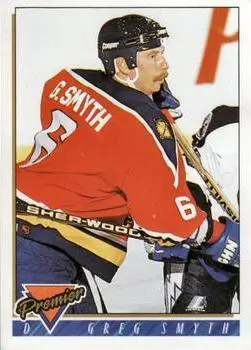 1993-94 TOPPS Premier # 306 Greg Smyth