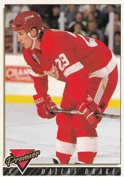 1993-94 TOPPS Premier # 365 Dallas DrakeRC