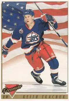 1993-94 TOPPS Premier # 502 Keith Tkachuk USA