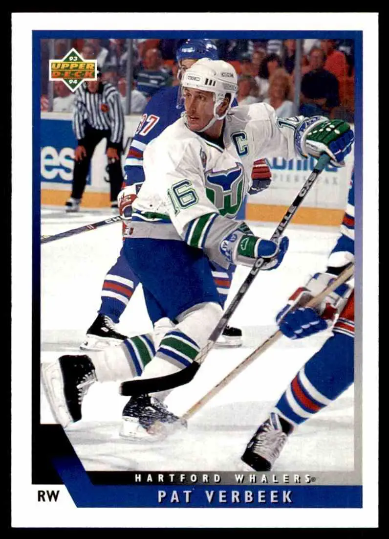 1993-94 Ud Hockey Series 2 # 331 Pat Verbeek