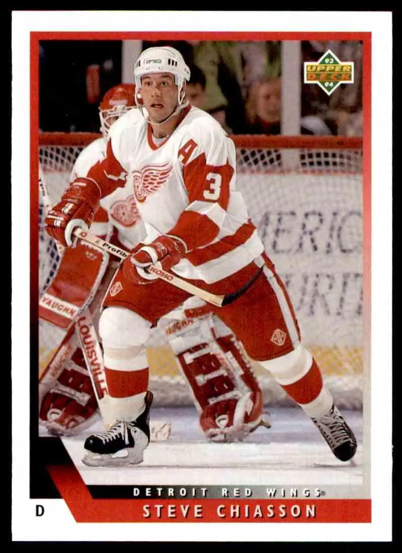 1993-94 Ud Hockey Series 2 # 345 Steve Chiasson