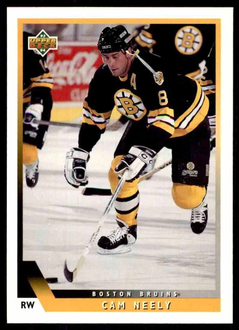 1993-94 Ud Hockey Series 2 # 356 Cam Neely