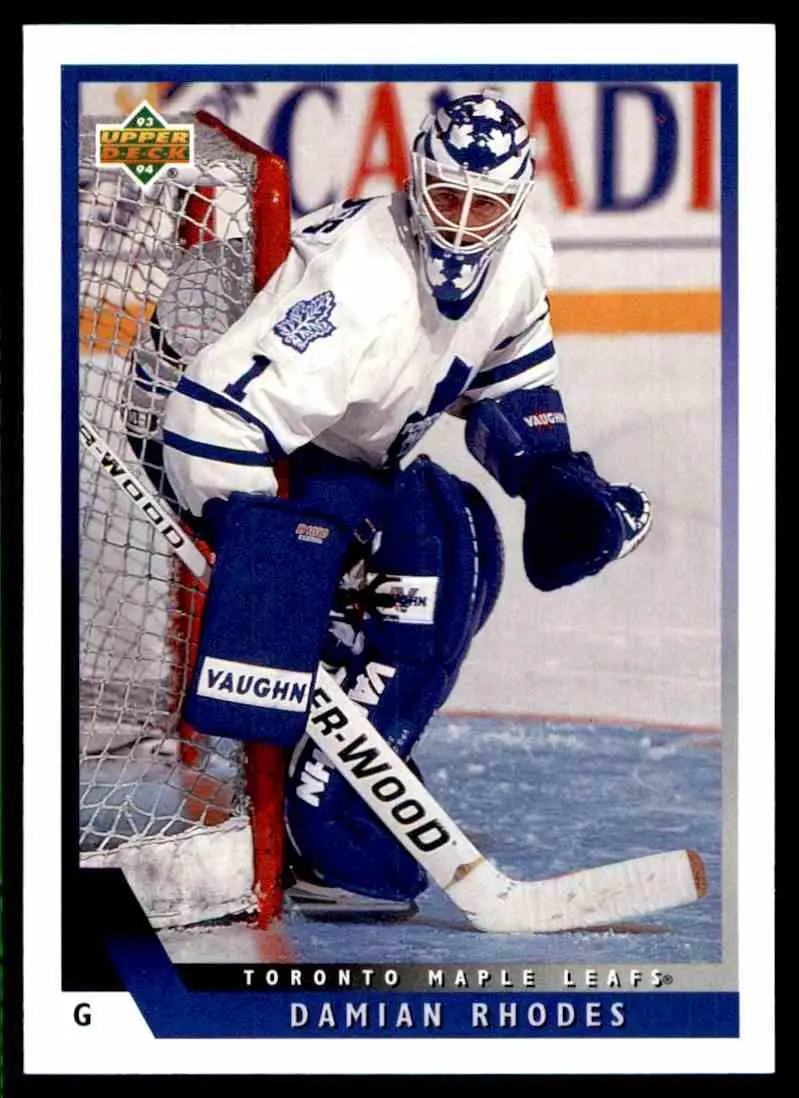 1993-94 Ud Hockey Series 2 # 364 Domuan Rhodes