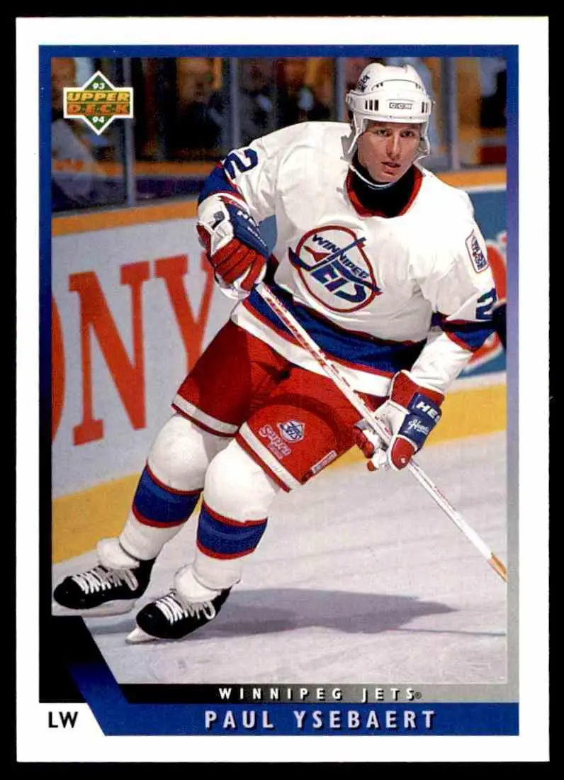 1993-94 Ud Hockey Series 2 # 365 Paul Ysebaert