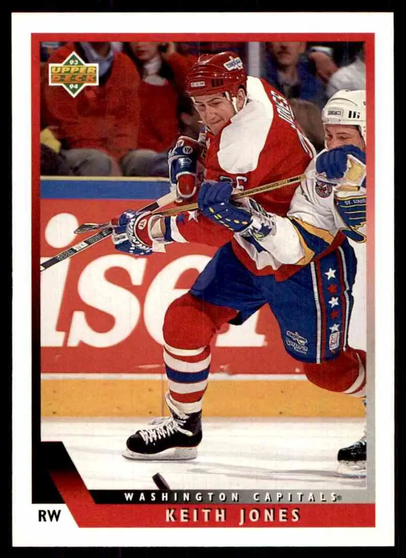 1993-94 Ud Hockey Series 2 # 377 Keith Jones