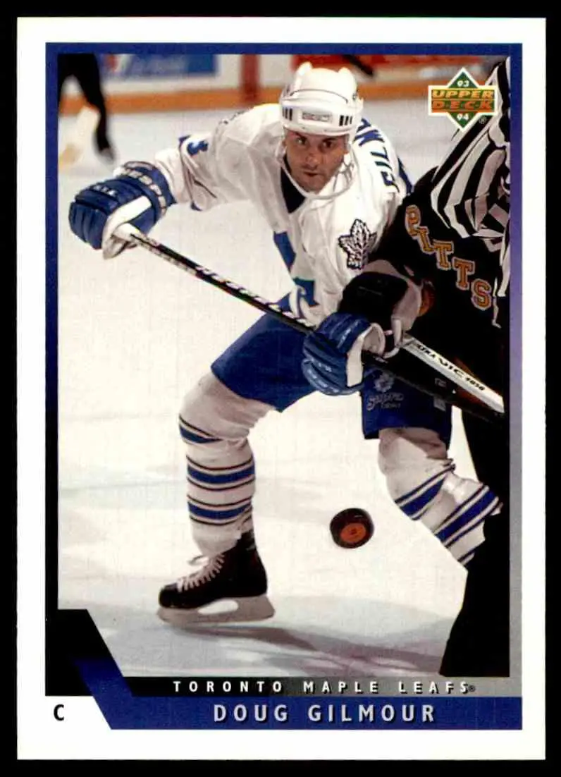 1993-94 Ud Hockey Series 2 # 382 Doug Gilmour