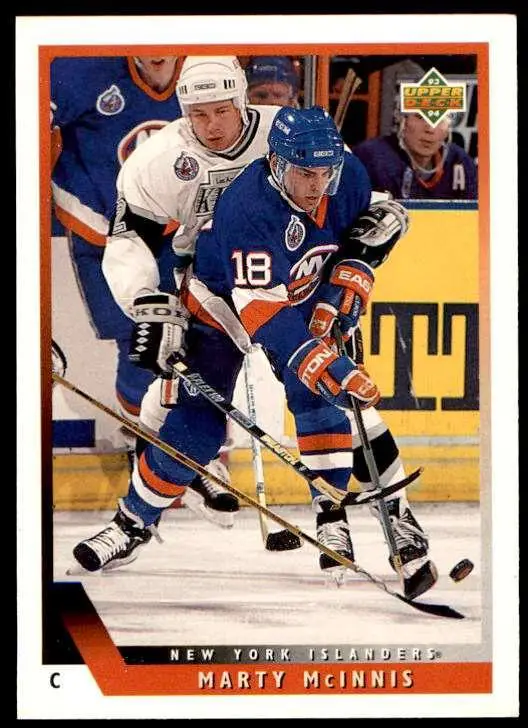 1993-94 Ud Hockey Series 2 # 392 Marty McInnis