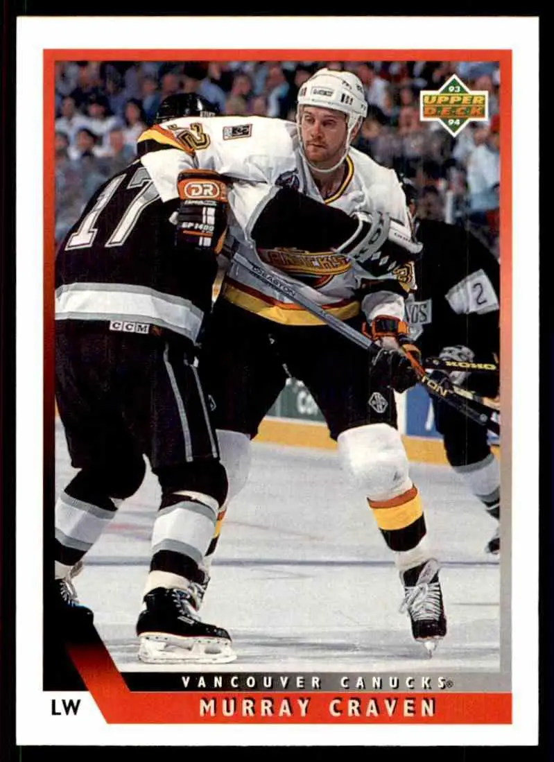 1993-94 Ud Hockey Series 2 # 410 Murray Craven