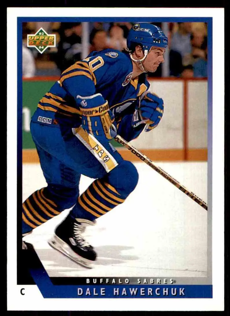 1993-94 Ud Hockey Series 2 # 411 Dale Hawerchuk