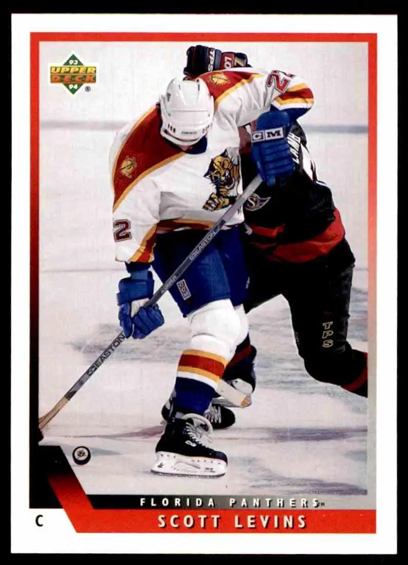 1993-94 Ud Hockey Series 2 # 433 Scott Levins
