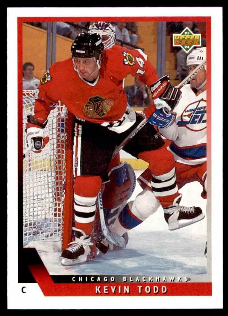1993-94 Ud Hockey Series 2 # 440 Kevin Todd