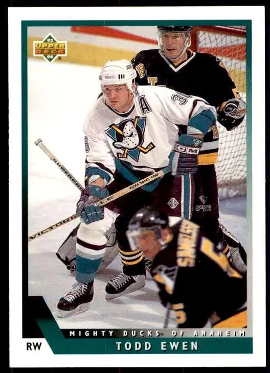 1993-94 Ud Hockey Series 2 # 449 Todd Ewen