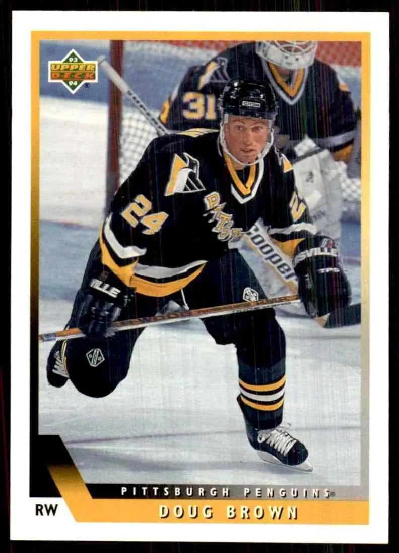 1993-94 Ud Hockey Series 2 # 459 Doug Brown