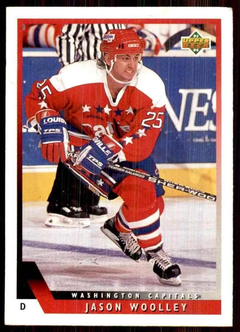 1993-94 Ud Hockey Series 2 # 462 Jason Woolley