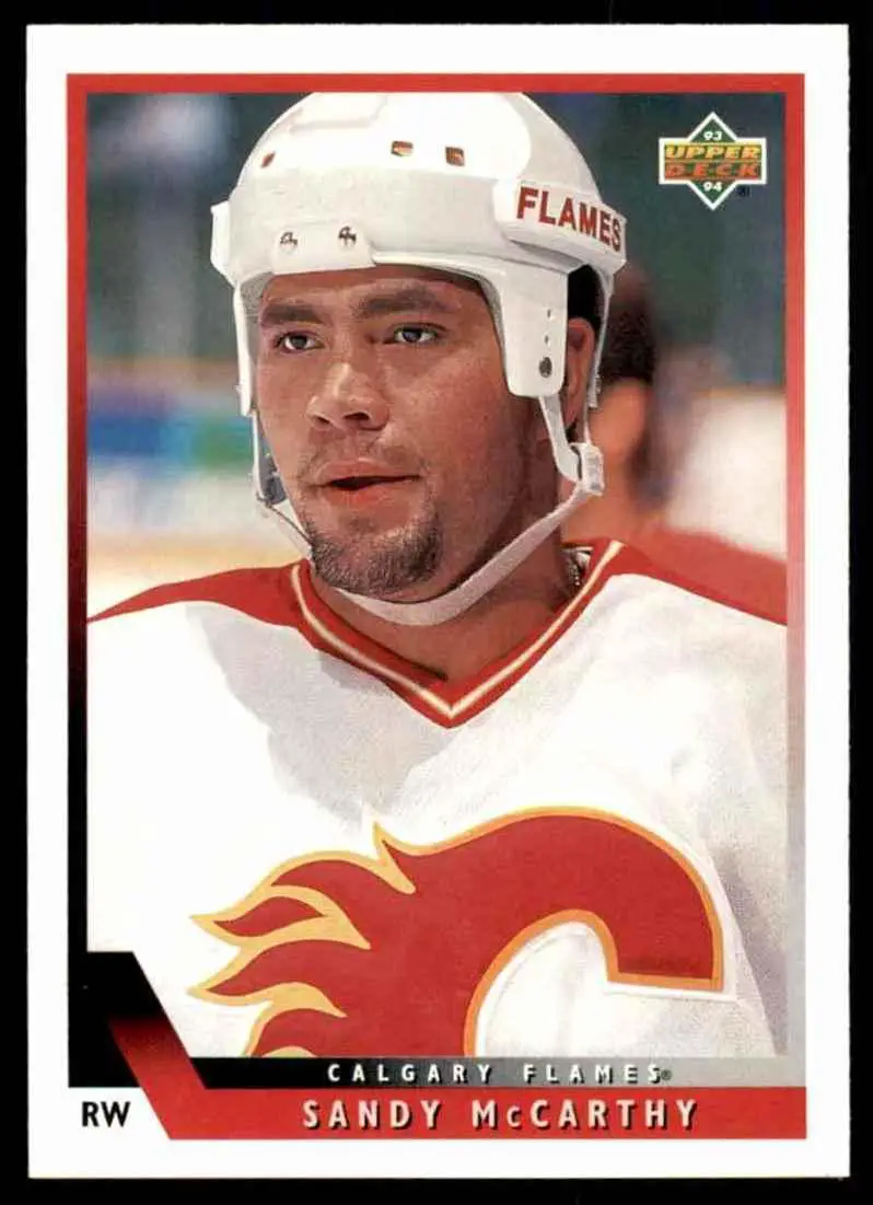 1993-94 Ud Hockey Series 2 # 493 Sandy McCarthy