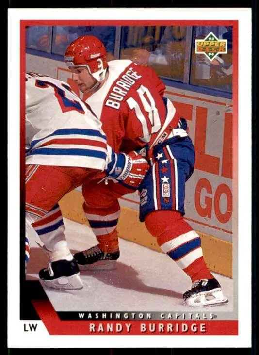 1993-94 Ud Hockey Series 2 # 504 Randy Burridge