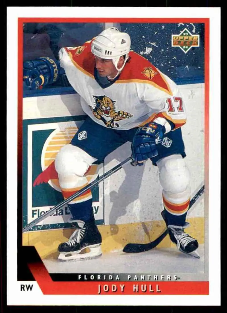 1993-94 Ud Hockey Series 2 # 510 Jody Hull
