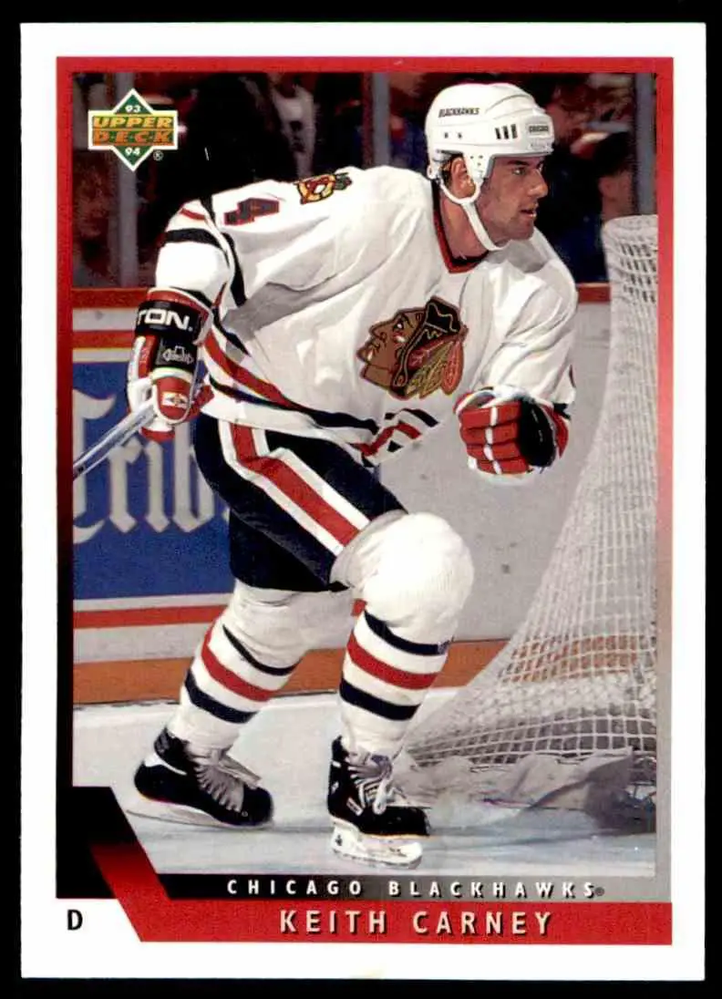 1993-94 Ud Hockey Series 2 # 516 Keith Carney