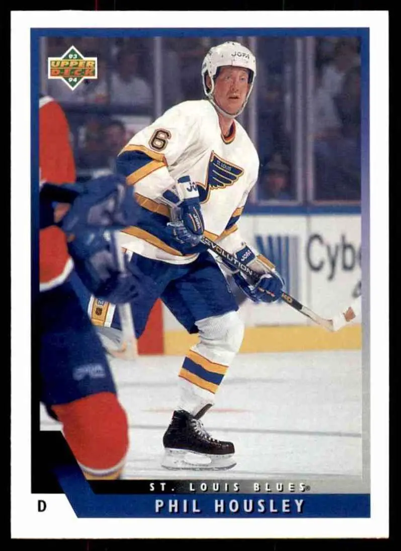 1993-94 Ud Hockey Series 2 # 525 Phil Housley