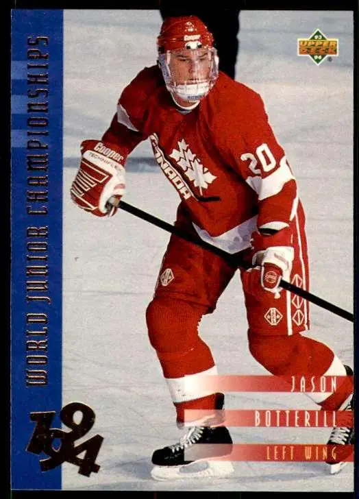 1993-94 Ud Hockey Series 2 # 534 Jason Botterill