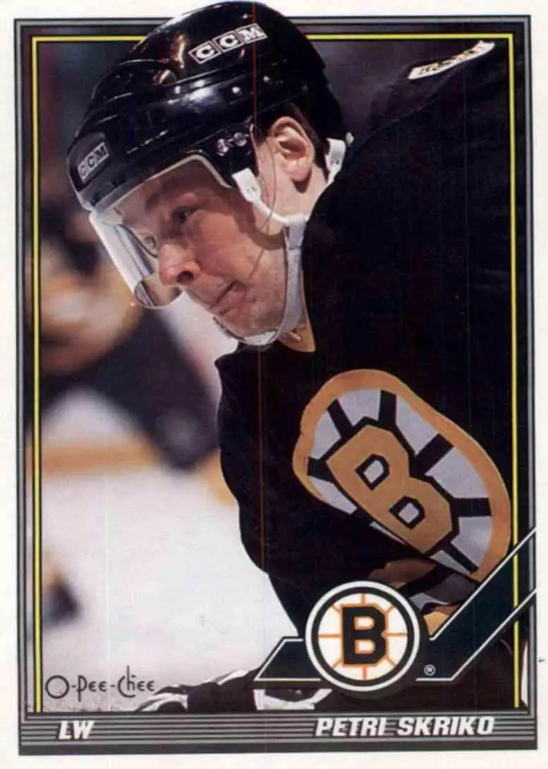 1991-92 O-Pee-Chee NHL # 30 Petri Skriko