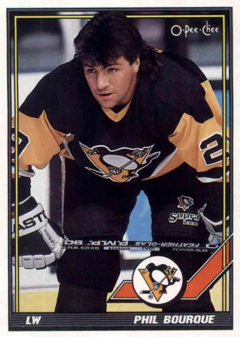 1991-92 O-Pee-Chee NHL # 33 Phil Bourque
