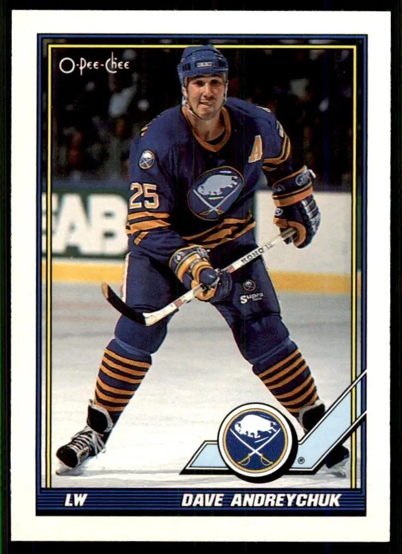 1991-92 O-Pee-Chee NHL # 38 Dave Andreychuck