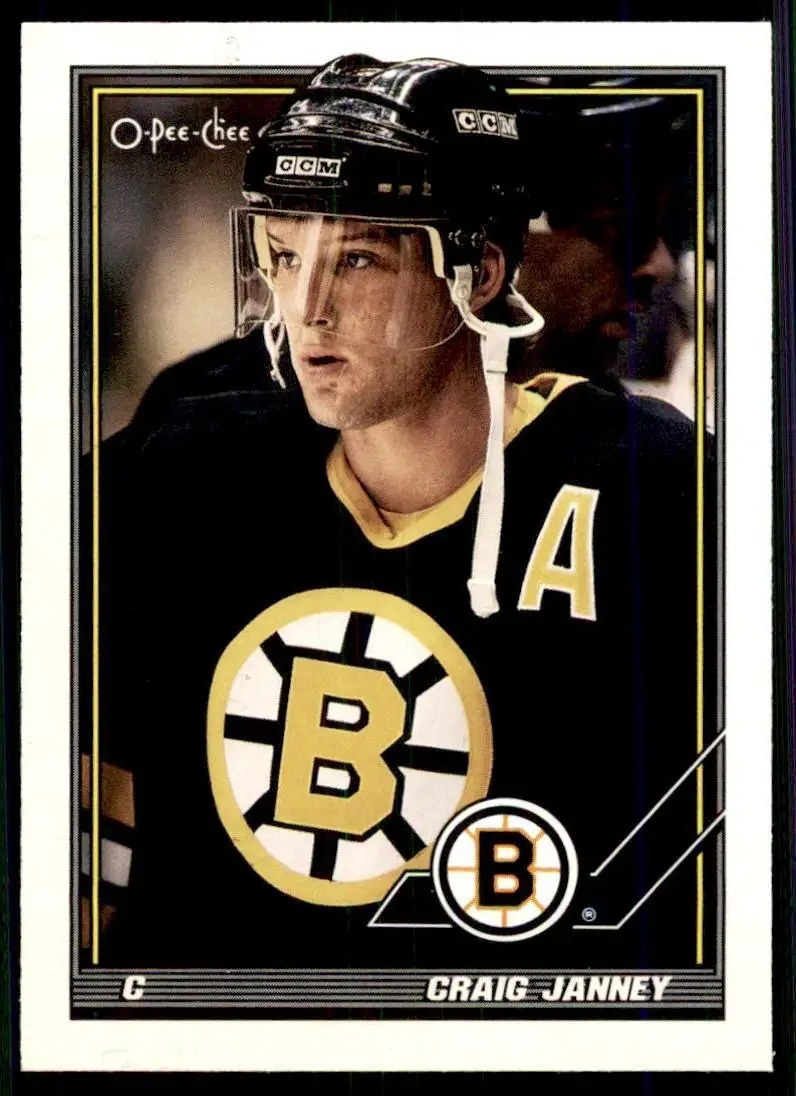 1991-92 O-Pee-Chee NHL # 41 Craig Janney