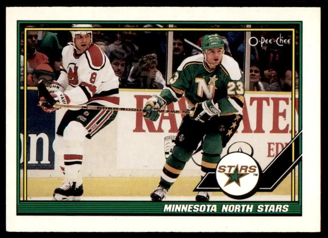 1991-92 O-Pee-Chee NHL # 44 Minnesota North Stars