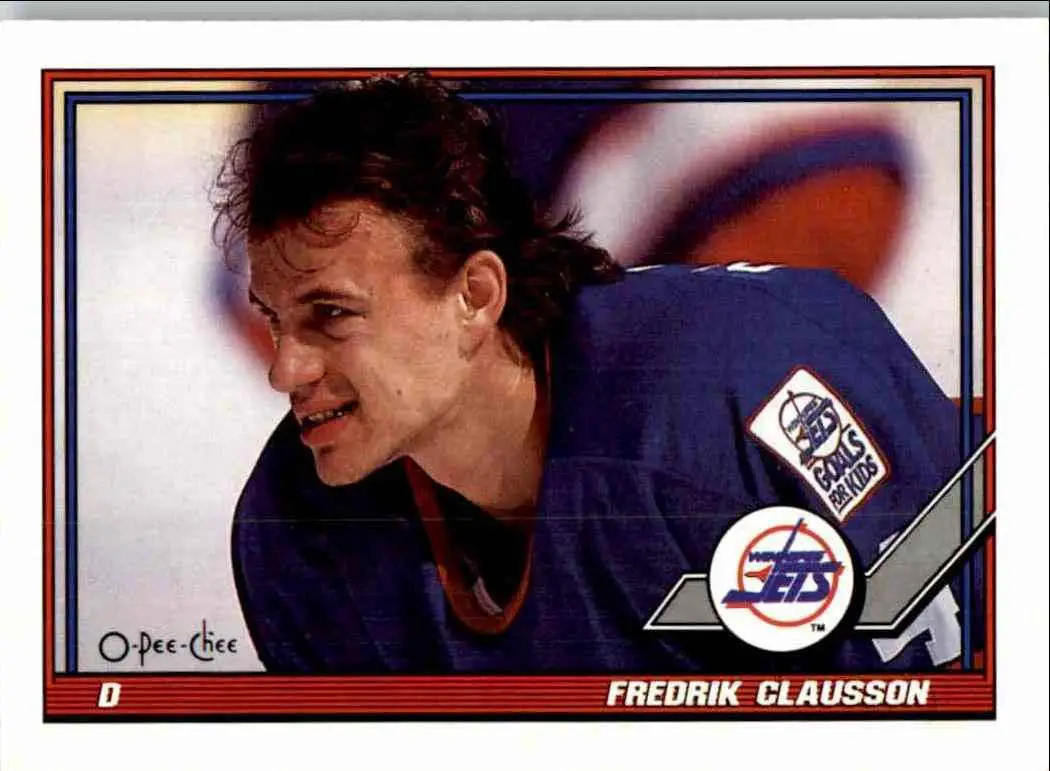 1991-92 O-Pee-Chee NHL # 45 Fredrik Olausson
