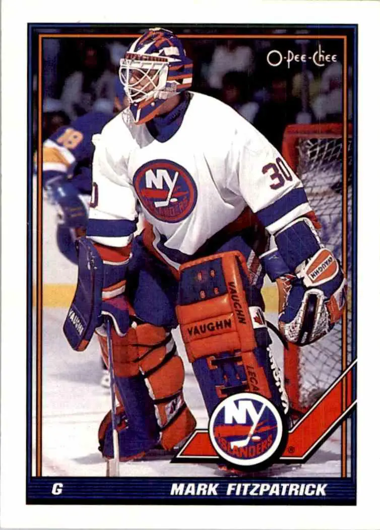 1991-92 O-Pee-Chee NHL # 47 Mark Fitzpatrick