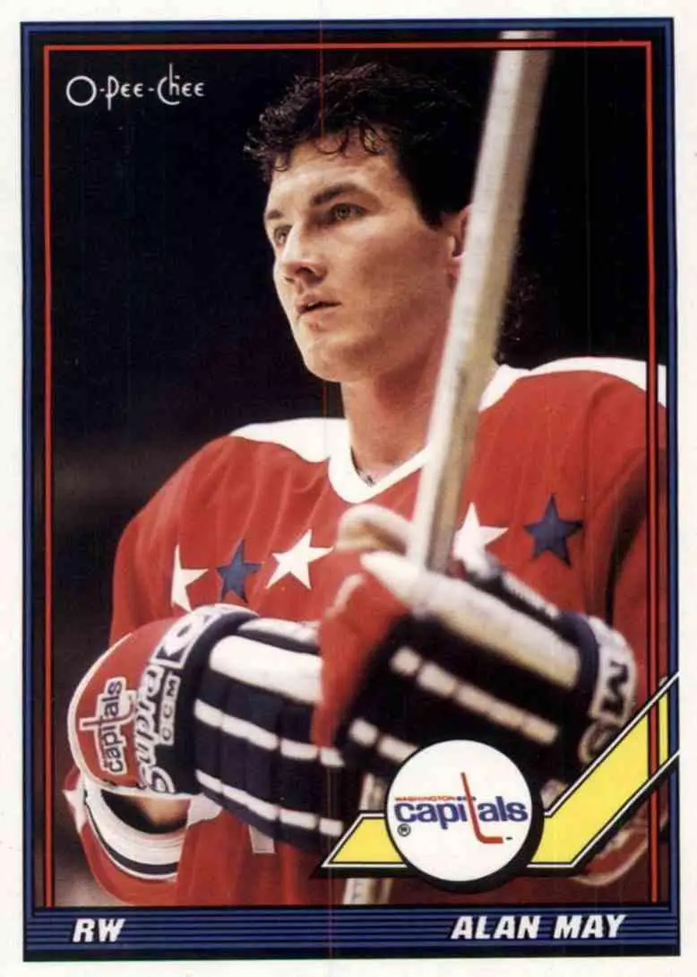 1991-92 O-Pee-Chee NHL # 57 Alan May