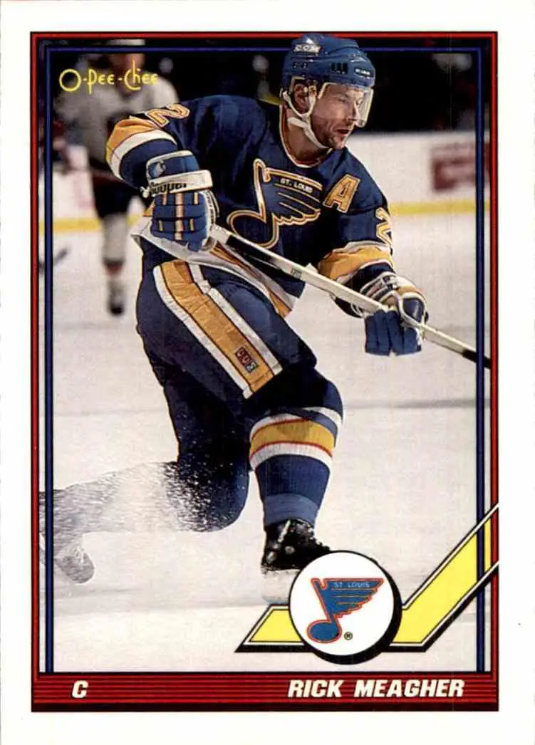 1991-92 O-Pee-Chee NHL # 58 Rick Meagher