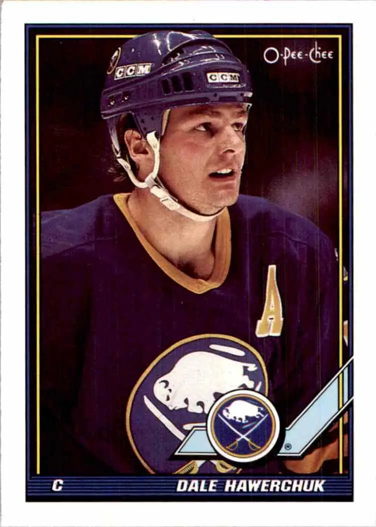 1991-92 O-Pee-Chee NHL # 65 Dale Hawerchuk