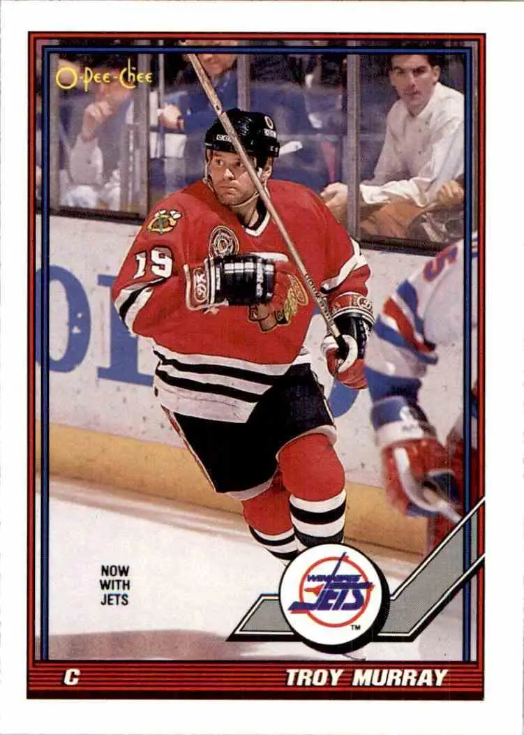 1991-92 O-Pee-Chee NHL # 87 Troy Murray