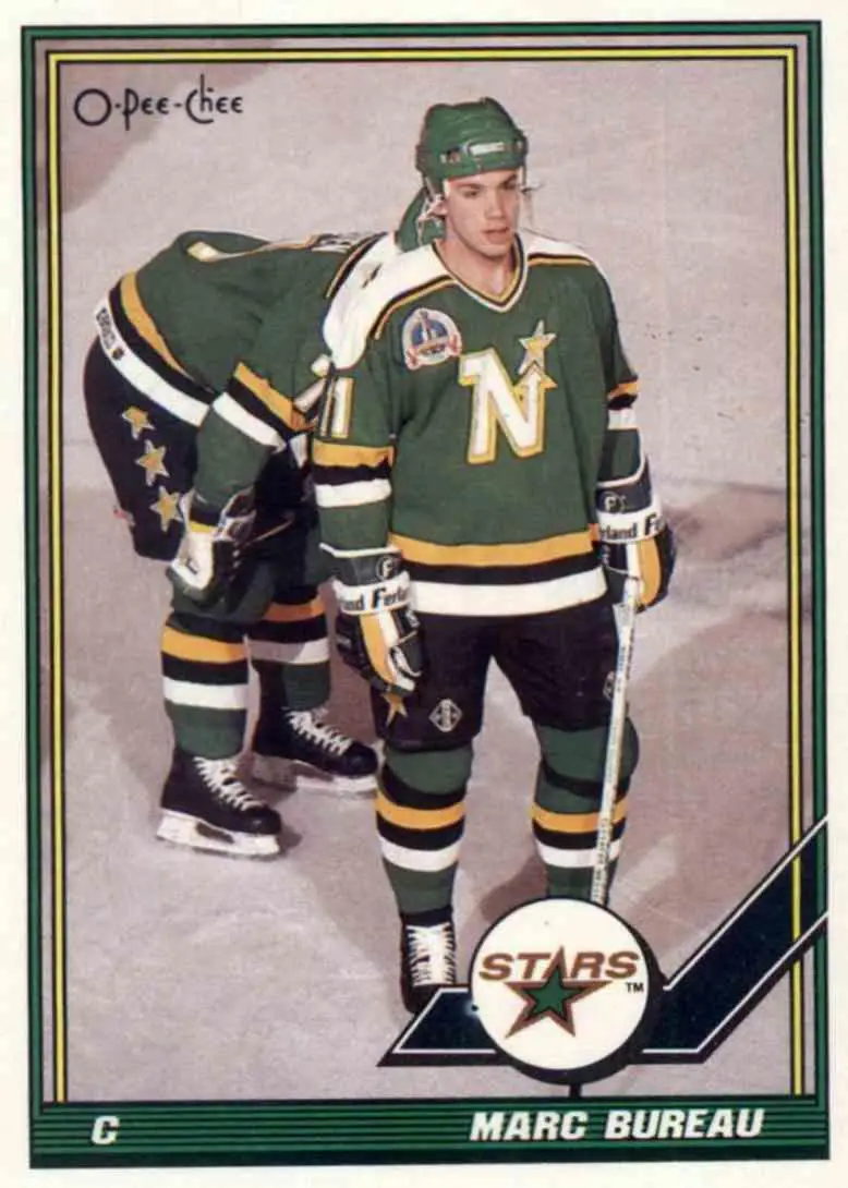 1991-92 O-Pee-Chee NHL # 93 Marc Bureau