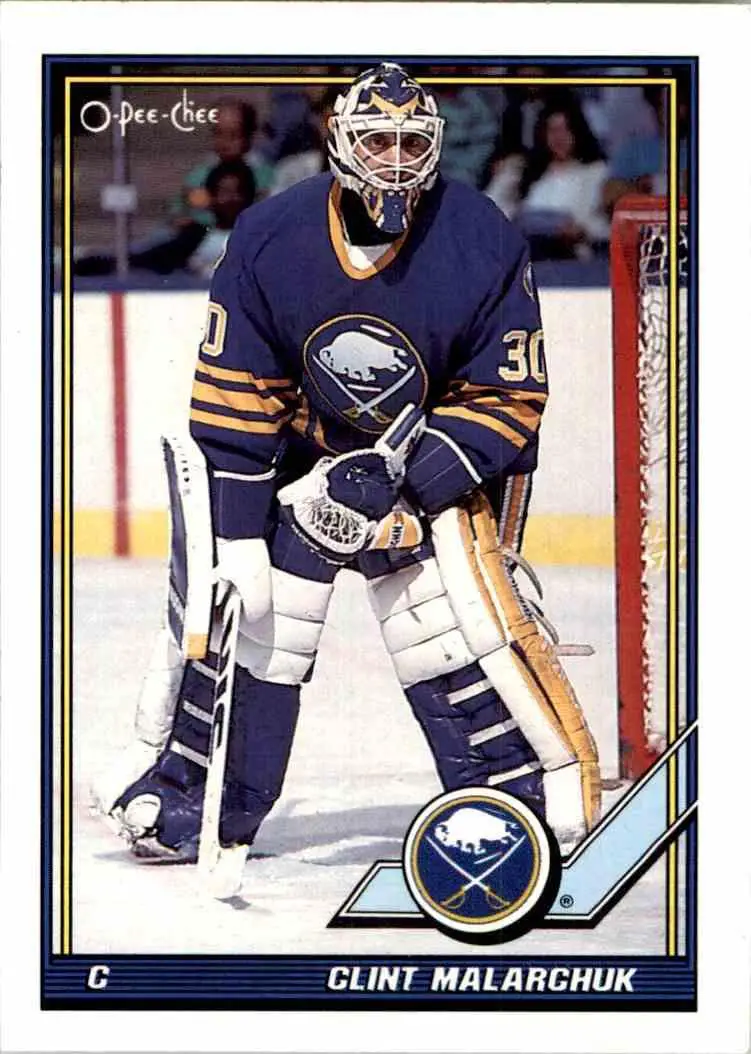 1991-92 O-Pee-Chee NHL # 97 Clint Malarchuk