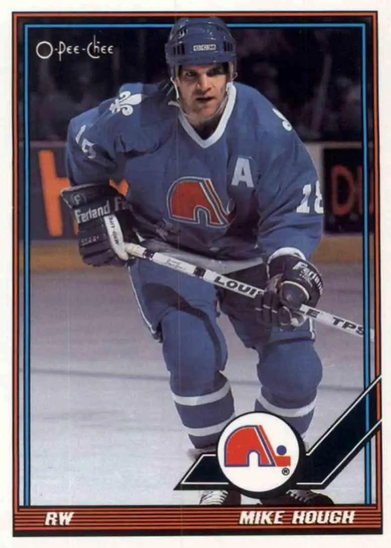 1991-92 O-Pee-Chee NHL # 113 Mike Hough