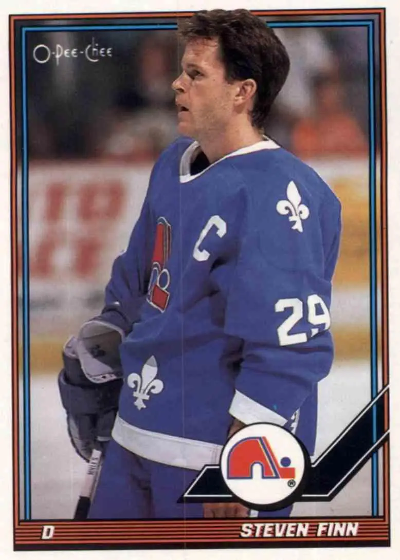 1991-92 O-Pee-Chee NHL # 139 Steven Finn