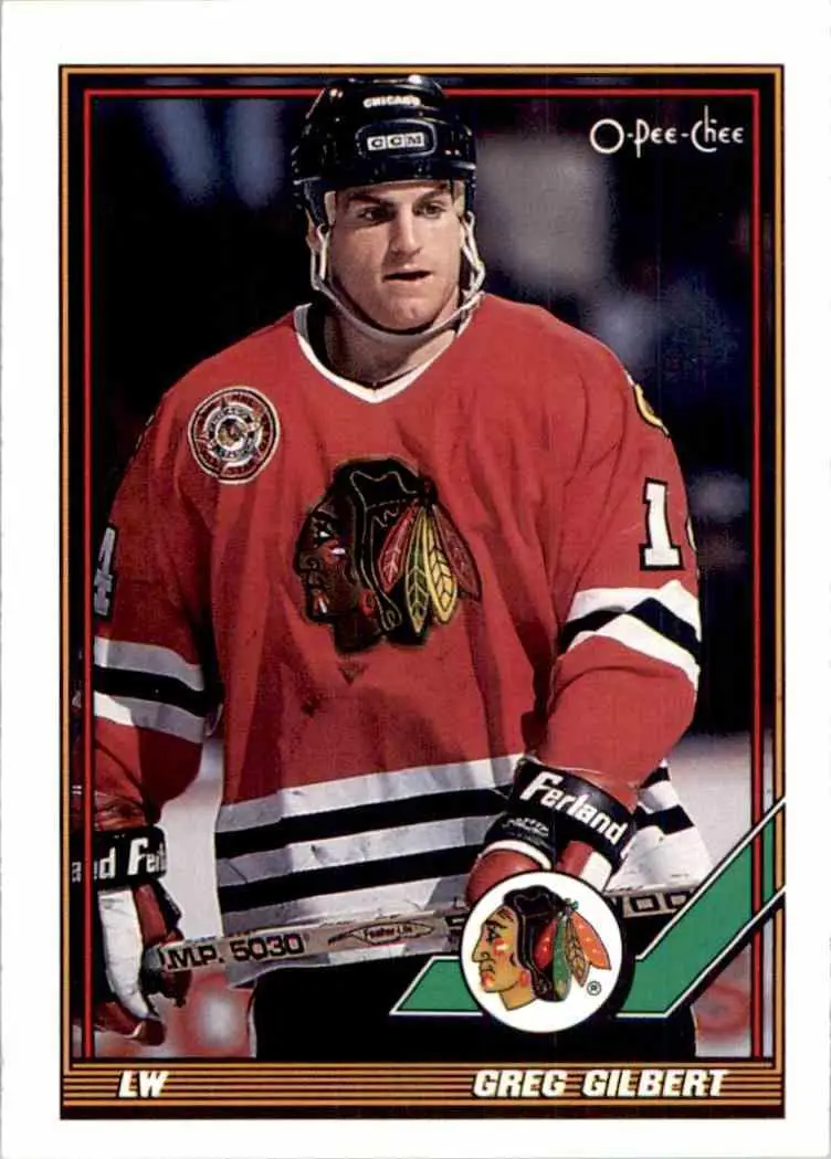 1991-92 O-Pee-Chee NHL # 149 Greg Gilbert