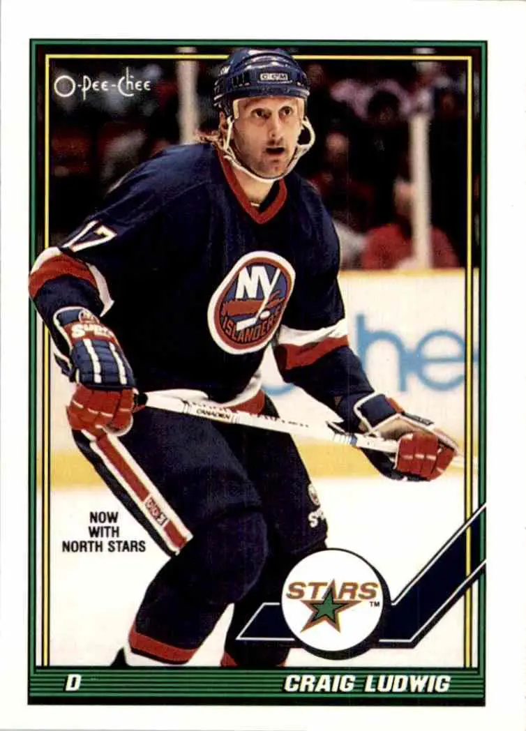 1991-92 O-Pee-Chee NHL # 150 Craig Ludwig