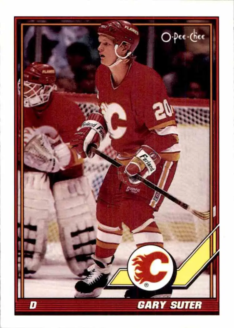 1991-92 O-Pee-Chee NHL # 151 Gary Suter