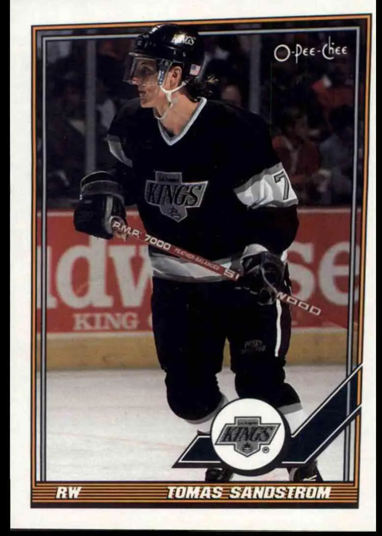 1991-92 O-Pee-Chee NHL # 173 Tomas Sandstrom