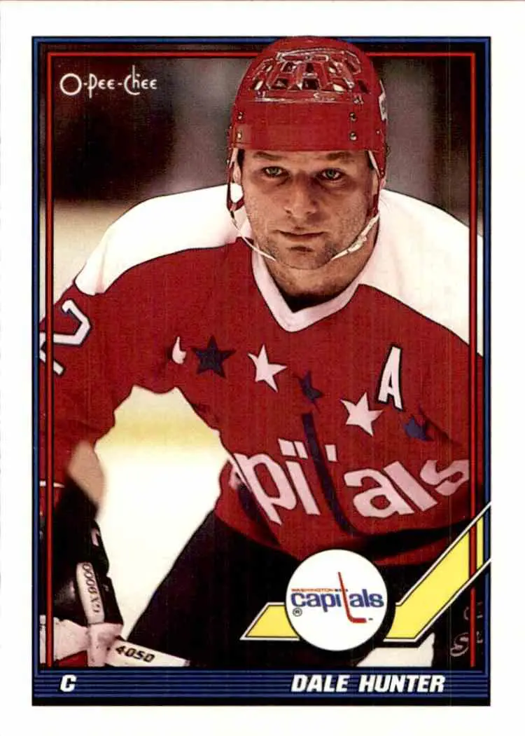 1991-92 O-Pee-Chee NHL # 229 Dale Hunter