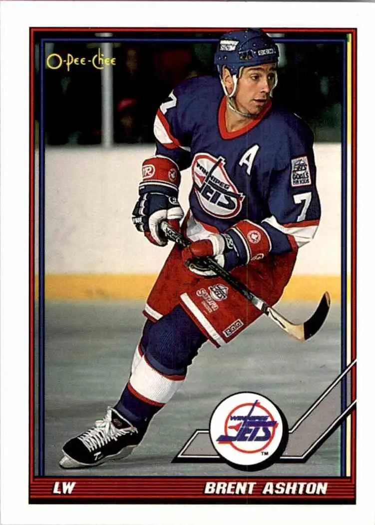 1991-92 O-Pee-Chee NHL # 240 Brent Ashton